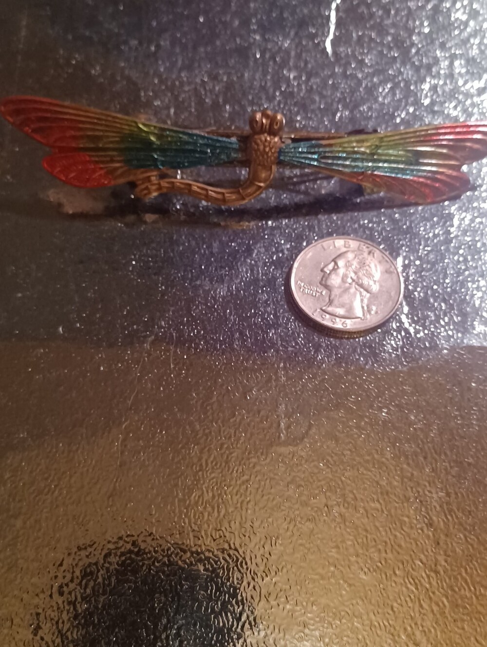 Dragonfly Hair Clip. Hair Art. Women’s Hair Accessory